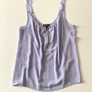 Lilac tank blouse
